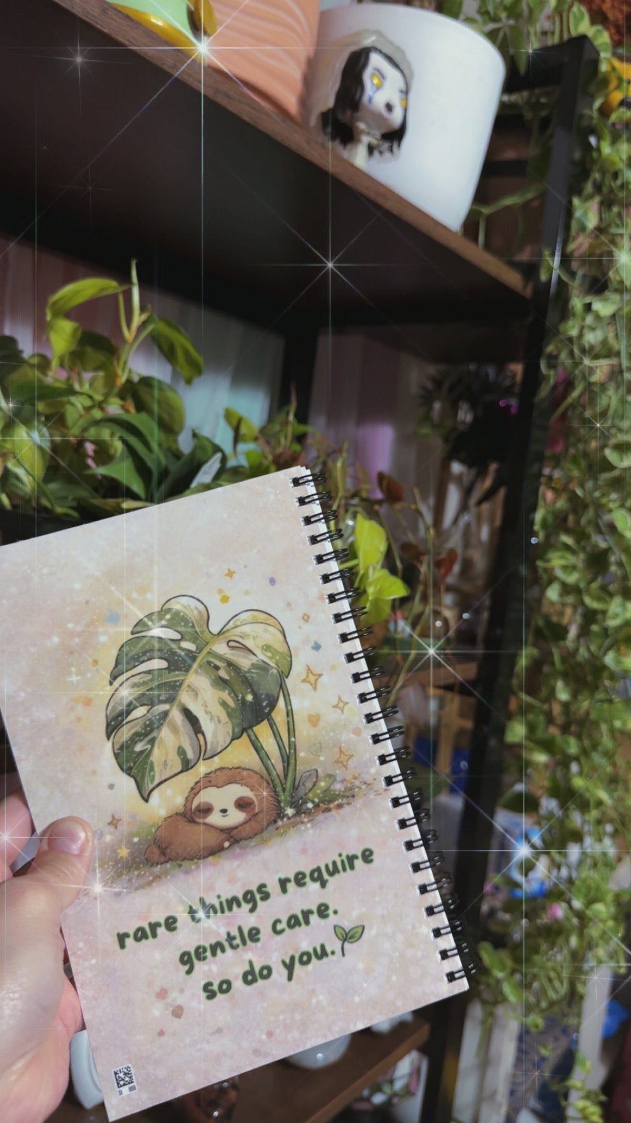 Care for Yourself Like a Plant 🌿 Notebook